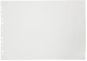 Koszulki na dokumenty - Plastlomme Plast Petter, med huller, A3 tværformat 120 µm - miniaturka - grafika 1
