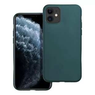 OEM Futerał matt do iphone xs max ciemnozielony - Etui i futerały do telefonów - miniaturka - grafika 1