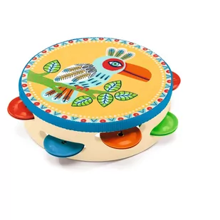 Tamburyn dla dzieci Djeco - Instrumenty muzyczne dla dzieci - miniaturka - grafika 1