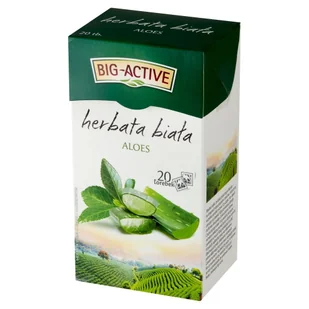 Big-Active Herbata biała aloes 30 g (20 x 1,5 g) - Herbata - miniaturka - grafika 1