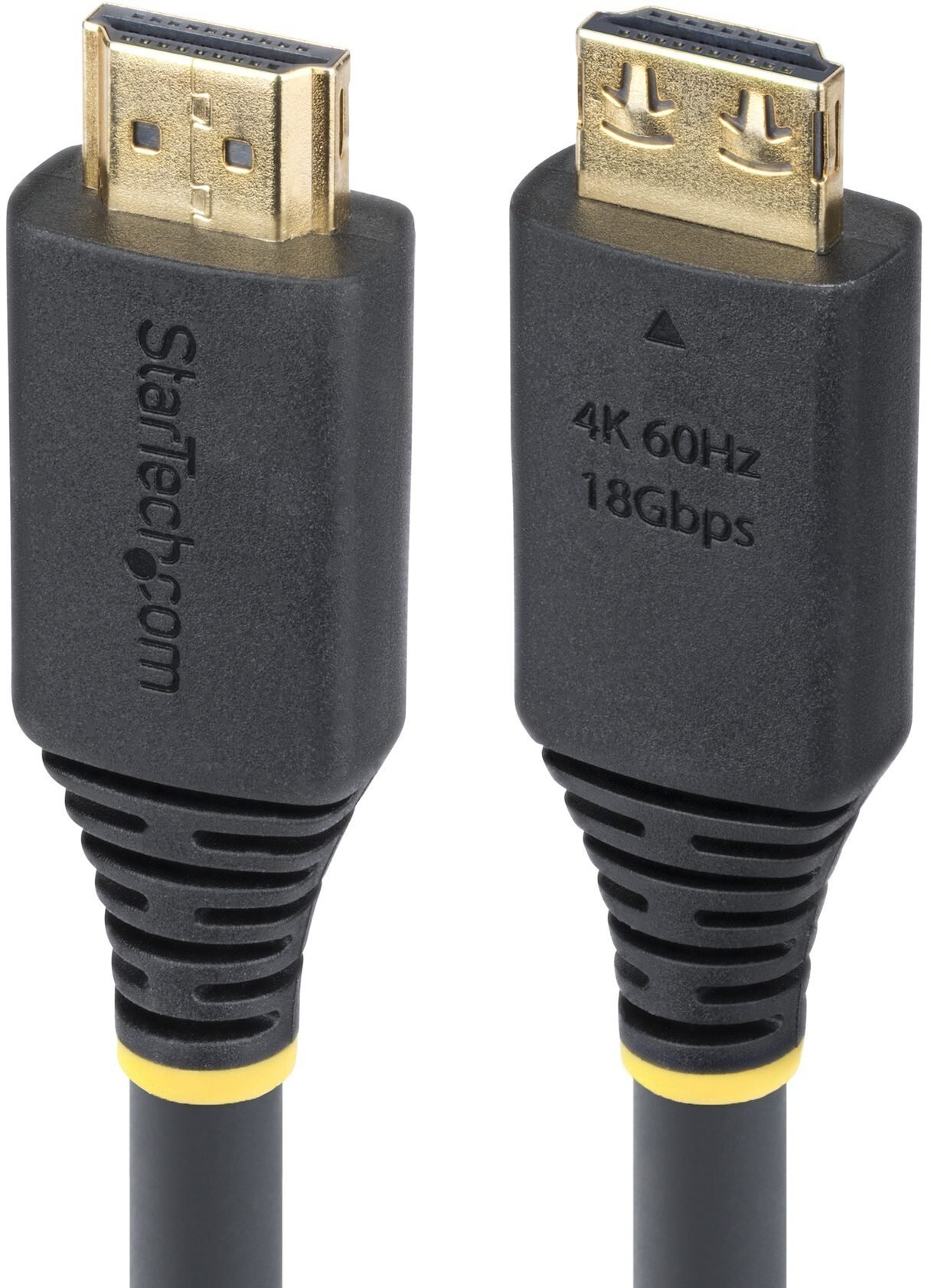 Kabel StarTech STARTECH.COM 7m High Speed HDMI Kabel z wtykami z uchwytami 4K 60Hz i 1440p 144Hz 18Gbps UHD HDMI Arc-eArc Kabel z powłoką TPE