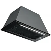 Okapy kuchenne - Toflesz Linea Bravo 86,4 Czarny Matowy - miniaturka - grafika 1