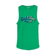 Koszulki męskie - JACK & JONES Jortone Tank Top FST Tank Top męski, zielony, M - miniaturka - grafika 1
