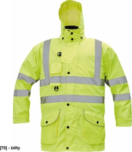 Kurtka męska CERVA FORMBY HV - kurtka zimowa - żółty L - Kurtki męskie - miniaturka - grafika 1