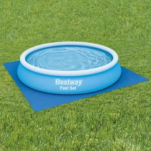 Bestway Mata pod basen Flowclear, 396 x 396 cm - Akcesoria do basenów - miniaturka - grafika 1
