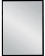 Lustra - Lustro łazienkowe w czarnej ramie aluminiowej 60x80cm - miniaturka - grafika 1