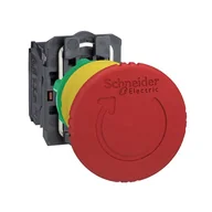 Inne akcesoria elektryczne - Schneider Electric Przycisk bezpieczeństwa 22mm 2R IP66 przez obrót XB5AS8444 XB5AS8444 - miniaturka - grafika 1