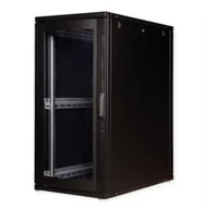 Szafy rack - ROLINE 19-calowa szafa serwerowa Pro 26 U, 600x1000 WxD czarny Perspex 26.21.0148 - miniaturka - grafika 1