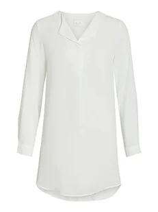 Vila Damska bluzka Vilucy L/S Tunic-Fav, Snow White, 34 - Bluzki damskie - miniaturka - grafika 1