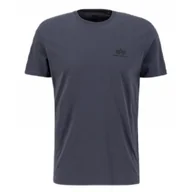 Odzież taktyczna i umundurowanie - Koszulka Alpha Industries Small Logo Basic 188505 412 - Grafitowa RATY 0% | PayPo | GRATIS WYSYŁKA | ZWROT DO 100 DNI - miniaturka - grafika 1