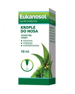 OBELIS Eukanosol krople do nosa 10 ml |  OD 199 PLN! - Przeziębienie i grypa - miniaturka - grafika 1