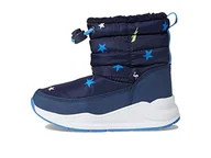 Botki damskie - Joules Dziecięcy chłopcy Jnr zimowe botki, granatowe gwiazdy rozjaśniające, 9 UK dziecko - miniaturka - grafika 1