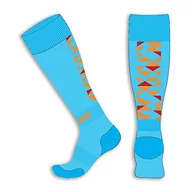 Skarpetki męskie - GEMS Skarpety Brixton, jasnoniebieskie/pomarańczowe, M, Jasnoniebieski/pomarańczowy fluorescencyjny - miniaturka - grafika 1