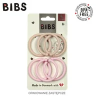 Śliniaki i fartuszki - BIBS LOOPS 6-PACK - BLUSH & BABY PINK - miniaturka - grafika 1