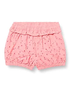 s.Oliver Junior Mit Lochstickerei Szorty z haftem angielskim dla dziewczynek, różowe, 74, Różowy, 74 - Spodenki damskie - miniaturka - grafika 1