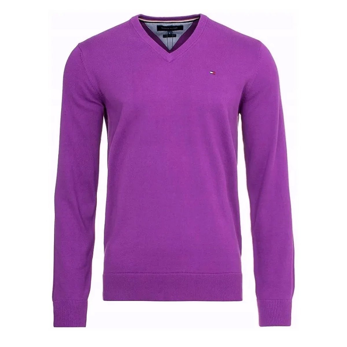 Sweter męski premium cotton TOMMY HILFIGER PACIFIC V-NK C827830472 664 XXL