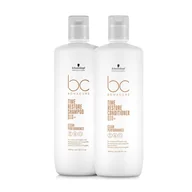 Zestawy kosmetyków damskich - Schwarzkopf BC Time Restore, zestaw XL do włosów dojrzałych, 2x1000ml - miniaturka - grafika 1