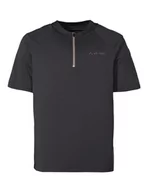 Koszule męskie - VAUDE Męska koszula Tremalzo Q-Zip, Phantom - Czarny, XL - miniaturka - grafika 1