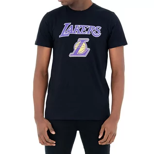 Koszulki sportowe męskie - Koszulka do koszykówki z krótkim rękawem męsko-damska Era NBA Los Angeles Lakers - grafika 1