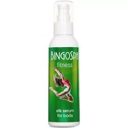 BINGOSPA BINGOSPA Fitness Jedwabne serum do ciała 140 g - Balsamy i kremy do ciała - miniaturka - grafika 1