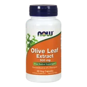 Suplementy naturalne - Now Foods Ekstrakt z liści oliwnych 500 mg/60 kaps. TT000803 - miniaturka - grafika 1