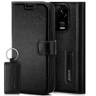 Etui i futerały do telefonów - SURAZO Etui na telefon komórkowy klasy premium do Redmi Note 13 Pro 5G – składane etui ochronne z prawdziwej skóry [magnes, kieszeń na karty, ochrona RFID, funkcja stojaka] etui z klapką, skórzane - miniaturka - grafika 1
