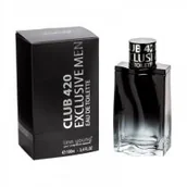 Wody i perfumy męskie - Linn Young Club 420 Exclusive Black Men woda toaletowa 100ml - miniaturka - grafika 1