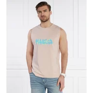 Koszulki męskie - HUGO Tank top Dopical | Relaxed fit - miniaturka - grafika 1