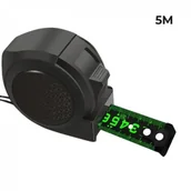 Poziomice, łaty, miary - (2 sztuki) Taśma miernicza 5 m, fluorescencyjna stalowa taśma miernicza, nowe samoblokujące fluorescencyjne taśmy miernicze, trwałe narzędzia pomiarow - miniaturka - grafika 1