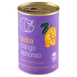 Quality Food Pulpa z Mango 450g - QF - Owoce w puszkach i słoikach - miniaturka - grafika 1