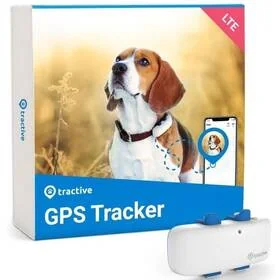 Lokalizator GPS Tractive DOG 4 LTE (TRNJAWH) Biały - Odblaski i adresówki - miniaturka - grafika 1