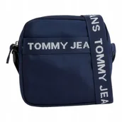 Nerki - Tommy hilfiger torba listonoszka męska tjm essential reporter granatowa - miniaturka - grafika 1