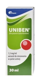 Unia Uniben 30 ml - Przeziębienie i grypa - miniaturka - grafika 1