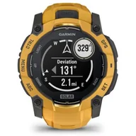 Smartwatch - Garmin Instinct 3 50mm SOLAR Pomarańczowo-szary - miniaturka - grafika 1