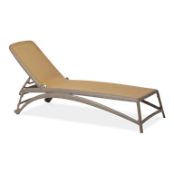 Leżaki ogrodowe - DKWADRAT Leżak Atlantico beżowy /brązowy 209443 - miniaturka - grafika 1