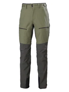 Helly Hansen Spodnie funkcyjne "Verglas Tur" - Regular fit - w kolorze oliwkowo-antracytowym - Spodnie sportowe damskie - miniaturka - grafika 1