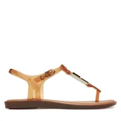 Sandały damskie - Sandały Melissa Solar M Chic Ad. 35907 Brązowy - miniaturka - grafika 1