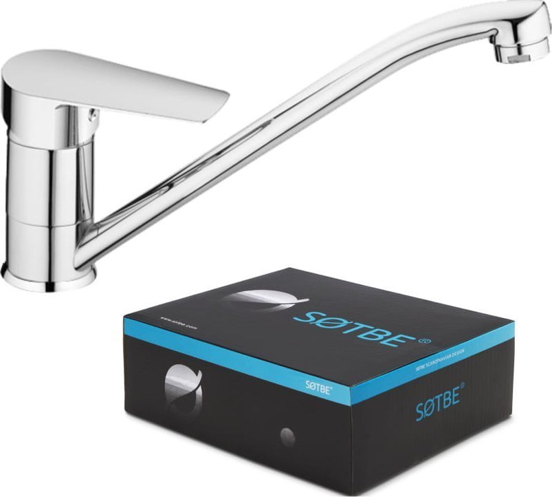 SOTBE Bateria umywalkowa Gala stojąca chrom GAU-K-20223184-umywalka