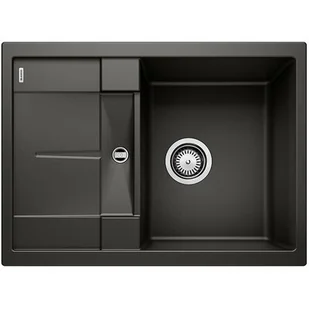 Blanco Zlew METRA 45S Compact Czarny odwracalny 525912 - Zlewozmywaki - miniaturka - grafika 1