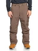 Spodnie narciarskie - Quiksilver Snow Pants Estate PT męskie brązowe XS - miniaturka - grafika 1