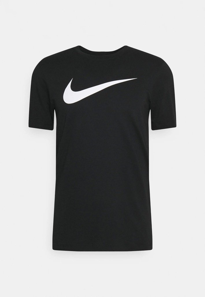 Koszulka Męska Czarna Logo Nike Bawełna SWOOSH SPORTSWEAR DX1983-010 r. XL
