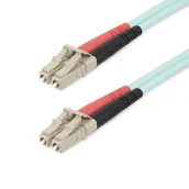 Kable światłowodowe - StarTech 450FBLCLC25 kabel InfiniBand / światłowodowy 25 m LC Kolor Aqua - miniaturka - grafika 1