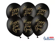 Sylwester - Party Deco Balony Happy New Year - 30 cm - 50 szt. - miniaturka - grafika 1