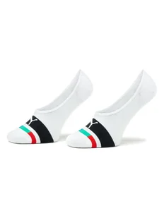Puma Zestaw 2 par stopek dziecięcych Kids Seasonal Footie 2P 938009 Biały - Skarpetki dla dzieci - miniaturka - grafika 1