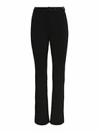 Spodnie damskie - VERO MODA Damskie spodnie Vmamira Mr Flared Pant Ga Noos, czarny, XXL x 34L - miniaturka - grafika 1