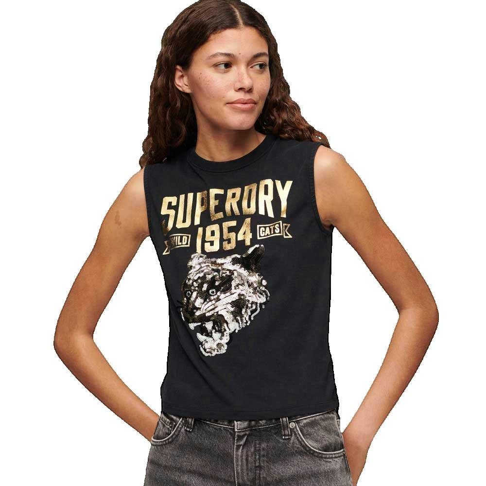 Embellished Archive Dopasowany Top na Ramiączkach