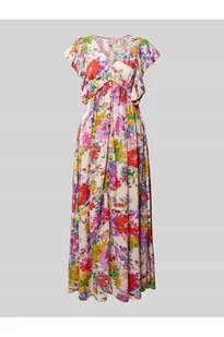 Długa sukienka z wiskozy model Briella - YAS - Sukienki - miniaturka - grafika 1