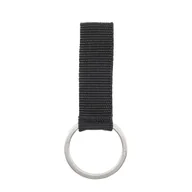 Akcesoria turystyczne - Nite Ize - Kółko do kluczy ze smyczką O-Series Keychain - Stalowe - Srebrne/Czarne - OSK-01-R3 - miniaturka - grafika 1