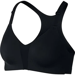 Nike damski rywalowy biustonosz sportowy, czarny/biały, 34DD - Biustonosze - miniaturka - grafika 1