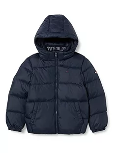 Tommy Hilfiger Kurtka puchowa chłopięca Essential, Pustynne niebo, 24 miesi?cy - Kurtki i płaszcze dla chłopców - miniaturka - grafika 1